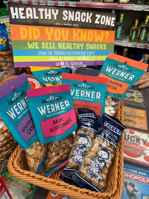 healthy snacks display 3