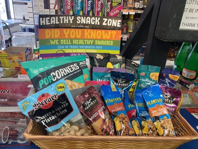 healthy snacks display 1